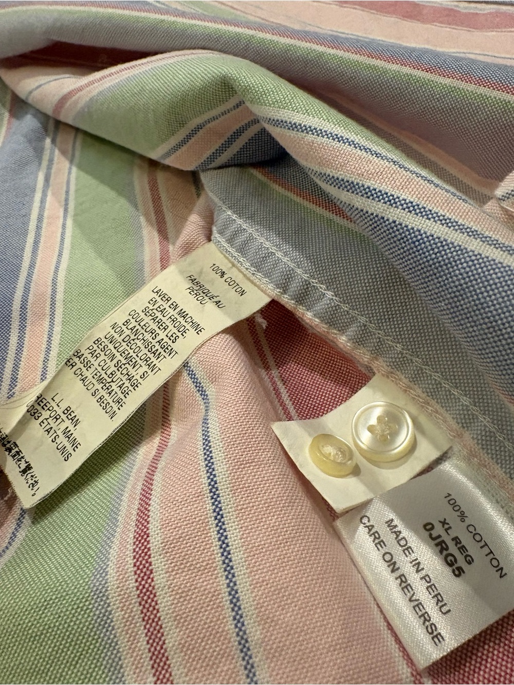 L.L. Bean Women’s Button-Down Shirt Sz XL - Picture 4 of 6